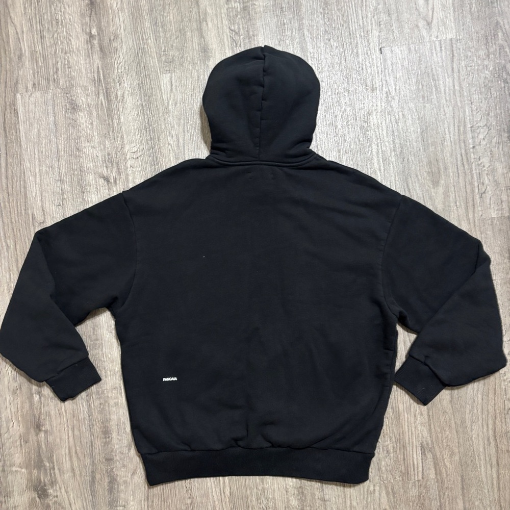 Pangaia Unisex Black Hoodie Size S Organic Cotton Heavyweight Pullover - Picture 5 of 14
